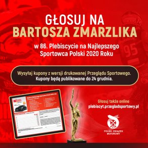 Bartosz Zmarzlik nominowany w 86. Plebiscycie na Najlepszego Sportowca Polski