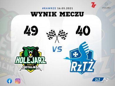 METALIKA RECYCLING KOLEJARZ RAWICZ 49:40 7R STOLARO STAL RZESZÓW